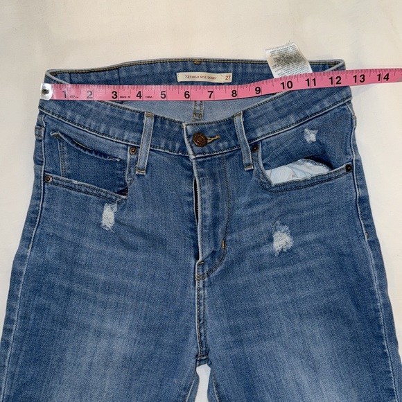 High rise skinny Levi jeans - Picture 4 of 5